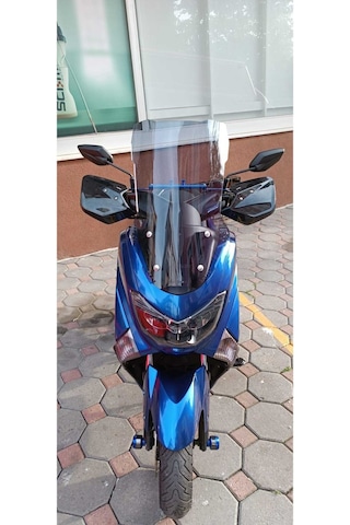 N-max 125 Ve 155 2015-2020 Uyumlu Uzun Tur Camı 58cm Füme
