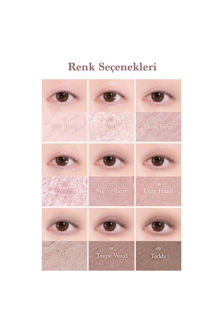 Dasique Mat Ve Işıltılı Renk Seçenekleri Sunan Far Paleti Shadow Palette 29 Mauve Bear 29 Mauve Bear