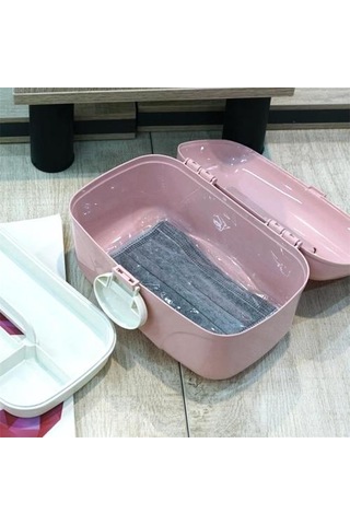 Çok Katmanlı İlk Yardım Kiti Depolama Organizatör Tıp Kutusu Plastik Kutu Kozmetik Saklama Kutusu Öğrenci Yurdu Ev Saklama Kutusu Saklama Kutuları Ve Amp Bidon