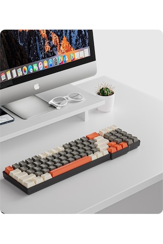 K780 Kompakt Mekanik Oyuncu Klavyesi-hot Swap-78 Tuş-switch li