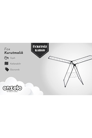 Enzelo Fox Çamaşır Kurutma Askısı