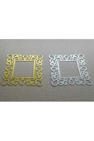 Priz Kenarı için Dekoratif Priz Çerçeve & Sticker Gold-Pleksi