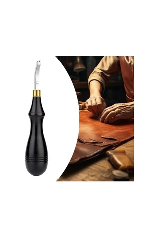 Trendooze 1.5mm Siyah Cilt Kenar Kesici Çalışma Alet Siyah