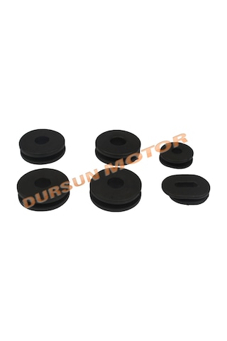 Mondial Mr Vulture Mcx 150 Yan Kapak Lastiği 6'Lı Set