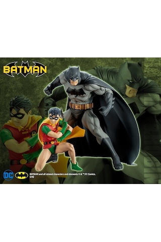 Batman & Robin Artfx+ Statue Set