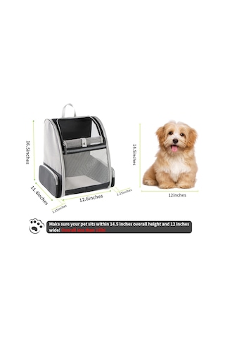 Jialan Yenilikçi Seyahat Kabarcık Kedi Köpek Sırt Çantası