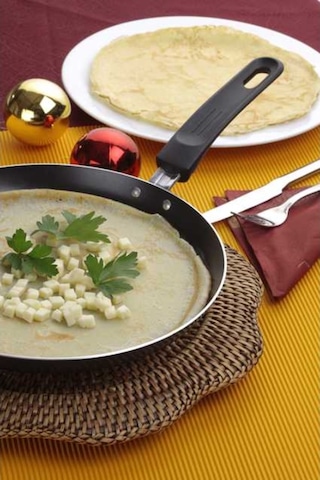 Papilla Redio 25 CM Krep Tava. Kırmızı