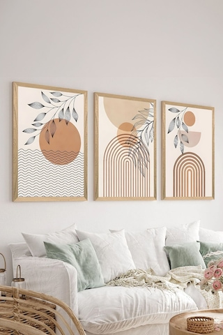 Artavessa Çerçeve Görünümlü Mdf Tablo Seti 3 Parça  - ARTSYCLLCT6