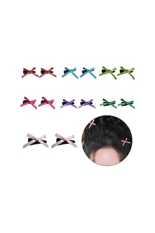 Adet/takım Fiyonk Ördek Gagası Saç Tokası Makyaj Seyahat0003 Diğer