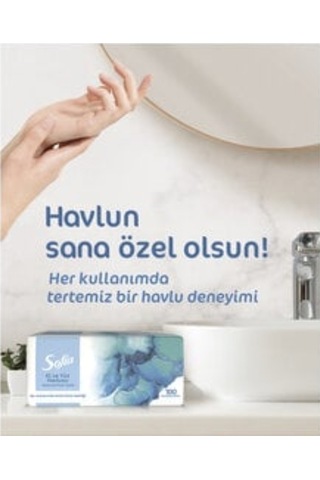 El Yüz Havlusu 100 Lü 5 Adet