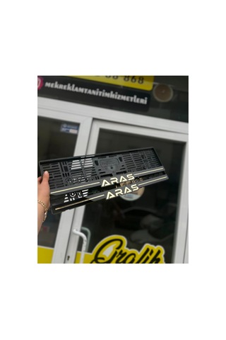 Çizgili Sarkık Altın Model Plakalık Uyumlu - 665427317