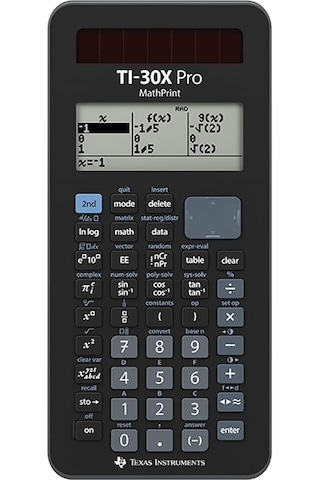 Texas Instruments Tı-30x Pro Mathprint Hesap Makinesi Siyah