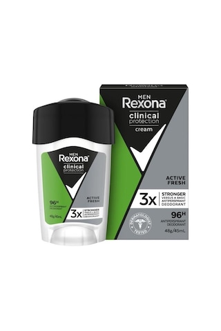 Rexona Men Clinical Protection Active Fresh Stick Deodorant 3 x 45 ML