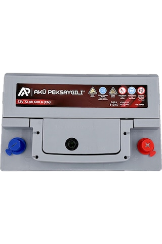 Akü Peksaygılı 12V 72 Ah Akü - Yeni Üretim