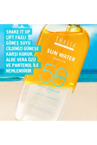 Thalia Koruyucu ve Ferahlatıcı Sprey Güneş Suyu SPF50+ 150 ML