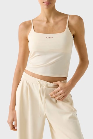 Guess Bayan Top V6gp18 K3470 G047 Beyaz Beyaz