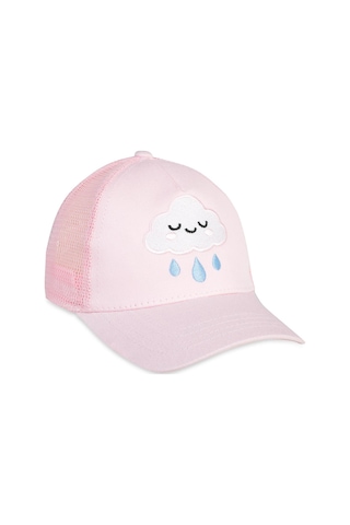 Civil Girls Cloud 2-5 Yaş Çocuk Kız Kep Şapka - Pembe