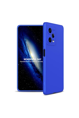 Xiaomi Redmi Note 12 Pro 5g Kılıf Zore Ays Kapak Mavi
