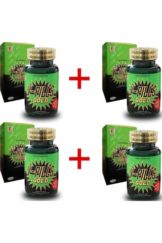 Hızlı Express V-Gold 4 Kutu V Pills Gold Barkod Kontrollü