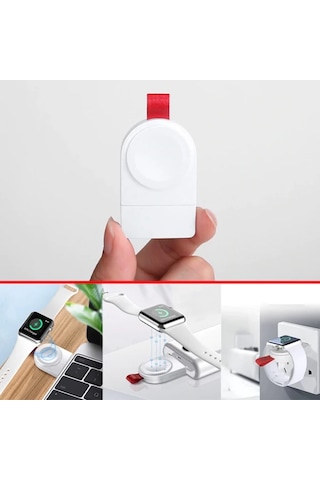 Ally Apple İwatch 1-2-3-4-5-6-7-8 Se Magnetic Şarj Cihazı- 5775