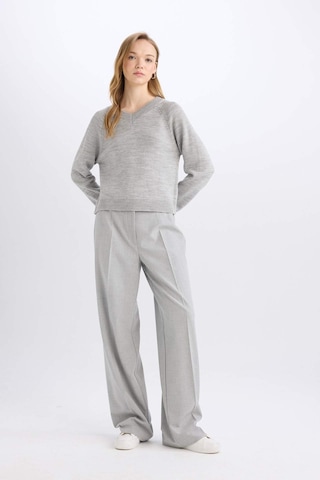 DeFacto Standart Boy Kumaş Palazzo Pantolon Wide Leg Geniş Bol Paça Basic Düz Yüksek Bel C6402AX25SPGR28