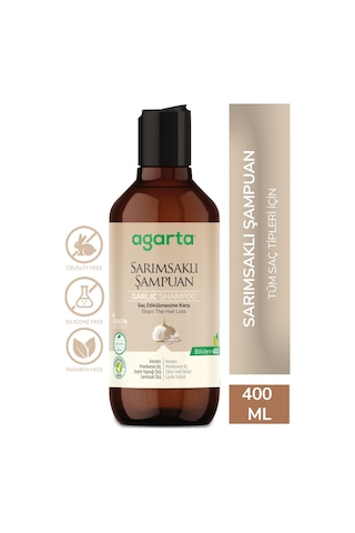 Agarta Sarımsaklı Doğal Şampuan 400 ML