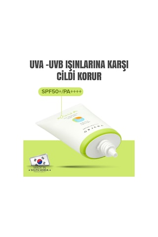 Orjena Aqua Su Bazlı Güneş Kremi SPF50+ 50 ML