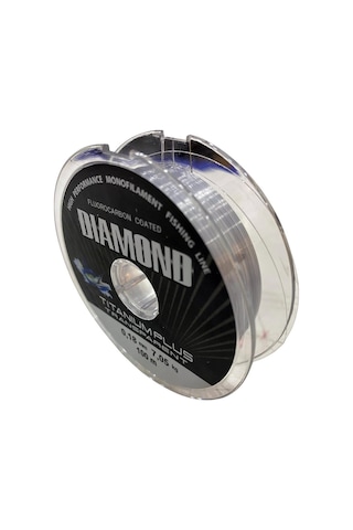 Bauer Diamond Titanium Plus 0.18 Mm 100 Mt Makara Misina - Renk: Füme 7,05 Kg