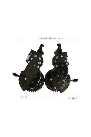 Reedark Proscenic 790t/780t Ve Midea Vcr06/vcr07 İçin Sağ Tekerlek Motoru - Siyah Plastik 14cm