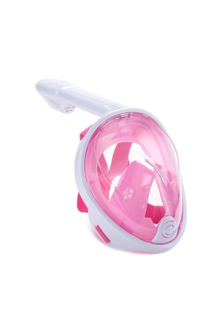 Full Face Snorkel Tam Yüz Dalış Maskesi Maske Set S-M Bermuda - 7 Çok Renkli