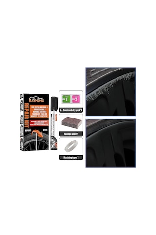 Ximistore9 Jant Onarım Seti - Evrensel Renklerle Çizik Ve Hasarları Onarın, Suya Ve Pasa Dayanıklı