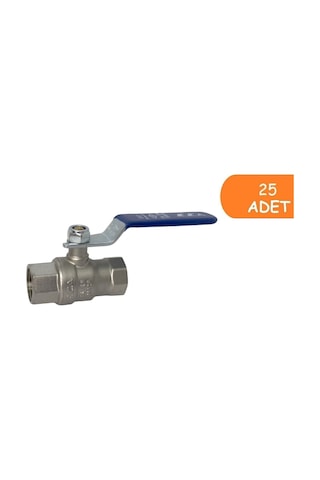 25 Adet Eca 1/2 İçme Suyu Küresel Valfi İç Vida X İç Vida Pn10 602122168