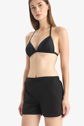 Defacto Regular Fit Deniz Şortu-fall İn Love T5639az25smbk27 Siyah