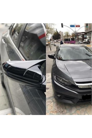 Koto Honda Civic Fc5 Fk7 Batman Yarasa Ayna Kapağı 2016 Sonrası P (496972492)