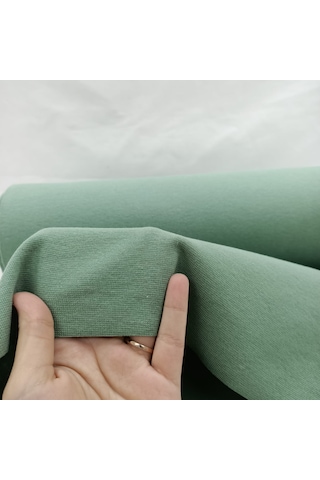 1 1 Bebe Kaşkorse Ribana Kumaş Kumaş Eni: 35 Cm Tüp %95 Pamuk %5 Elastan 139 Yeşil
