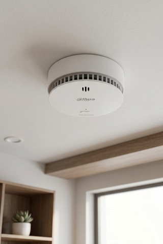 Dahua Kablosuz Duman Dedektörü Yangın Alarmı Sensörü Wireless Akıllı Uyarı Sistemi