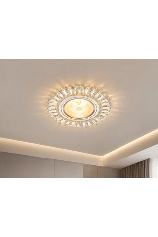 1 Adet Noas Yl65 1641 Hermes Cam Spot Kasası Gu10 Duy Çok Renkli
