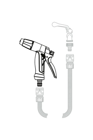 Startul Metsa St6013-02 Bahçe Sulama Tabancası 374195508