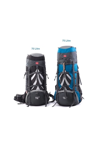 Naturehike Discovery 70+5 Lt Trekking Sırt Çantası Kahve
