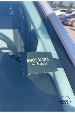 Oto Ön Cam Kartvizitlik Numaralık Hgs Garaj Etiketi Tutucu Aparat Plastik Yapışkansız Pratik Montaj .