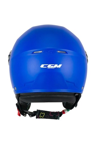 Cgm 261A Mini Çocuk Açık Motosiklet Kaskı Koyu Mavi