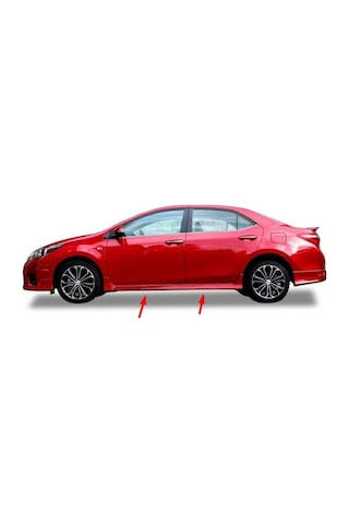 Toyota Corolla Uyumlu Yan Marşpiyel(Plastik)