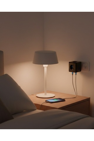 Northcity Akım Korumalı Priz Ve Çoklu Usb Girişli Güvenli Enerji Yönetimi 0.2 M