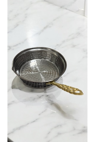 Krom Sosluk Sos Tavası, Krom Saplı, 15 Cm