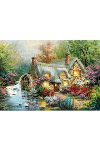 31812 Clementoni. Country Retreat. 1500 Parça Puzzle