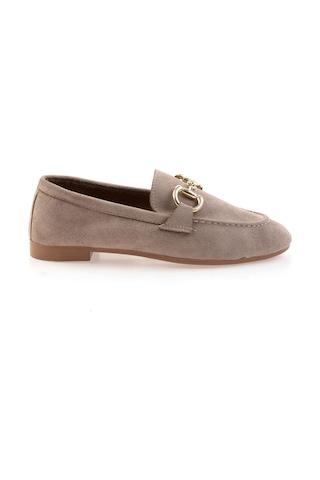 Vizon Kadın Loafer Ayakkabı K01688011002 Vizon