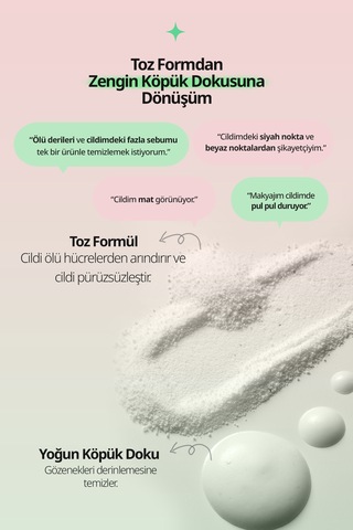 İncir Asidi İçeren Enzim Toz Peeling Goodal Fig Acid Peptide Skin Booster Powder Cleanser