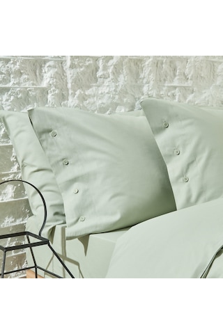 Yataş Bedding Plain Battal Boy Ranforce Nevresim Takımı - Adaçayı