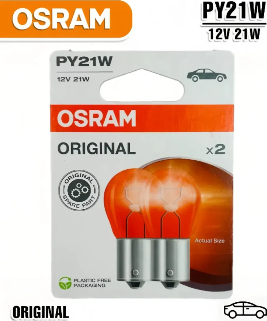 Osram Araç Sinyalleri İçin Lambalar Py21w 12v Bau15s 158705203