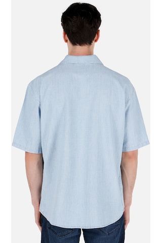 Colin's Colins 176 Joseph Rahat Kesim Shirt Yaka Cepli Mavi Erkek Jean Kısa Kol Gömlek Cl1069576 Cl1069576 Q1.v1 Dn43540 Denim